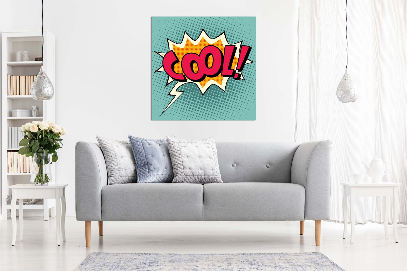 Cool Canvas Panther Print